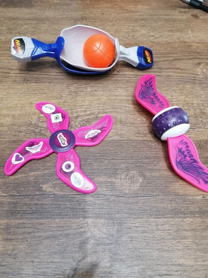Lot 3 Nerf/Nerf Rebelle Happy Meal