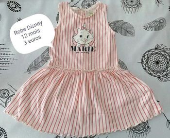 Robe bébé fille Disney 12 mois