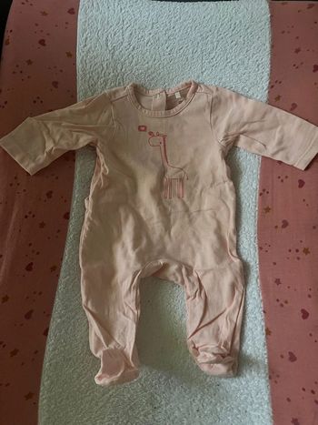 Pyjama bébé girafe