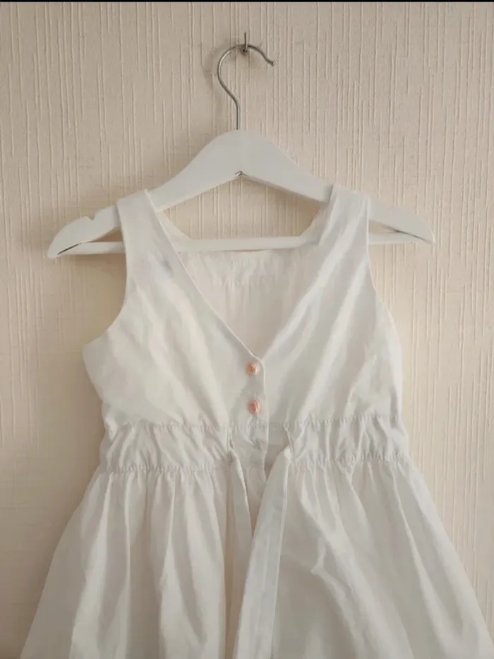 Robe blanche de baptême / mariage / cérémonie Sergent Major 3 ans - photo numéro 11