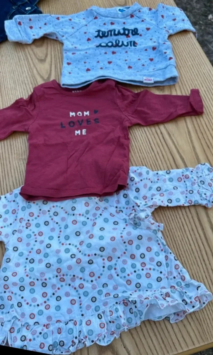 Lots bébé 3 mois fille kiabi - photo numéro 11