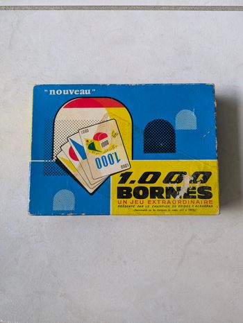 Ancien mille bornes 1000 Dujardin 