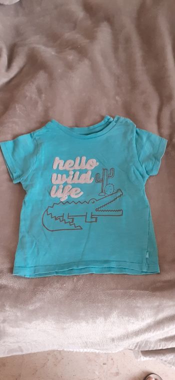 Tee-shirt MC bébé garçon 12 mois