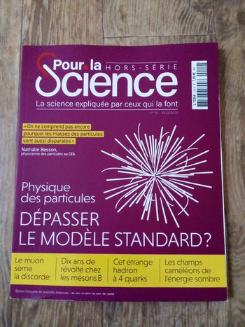Pour la science HS physique des particules