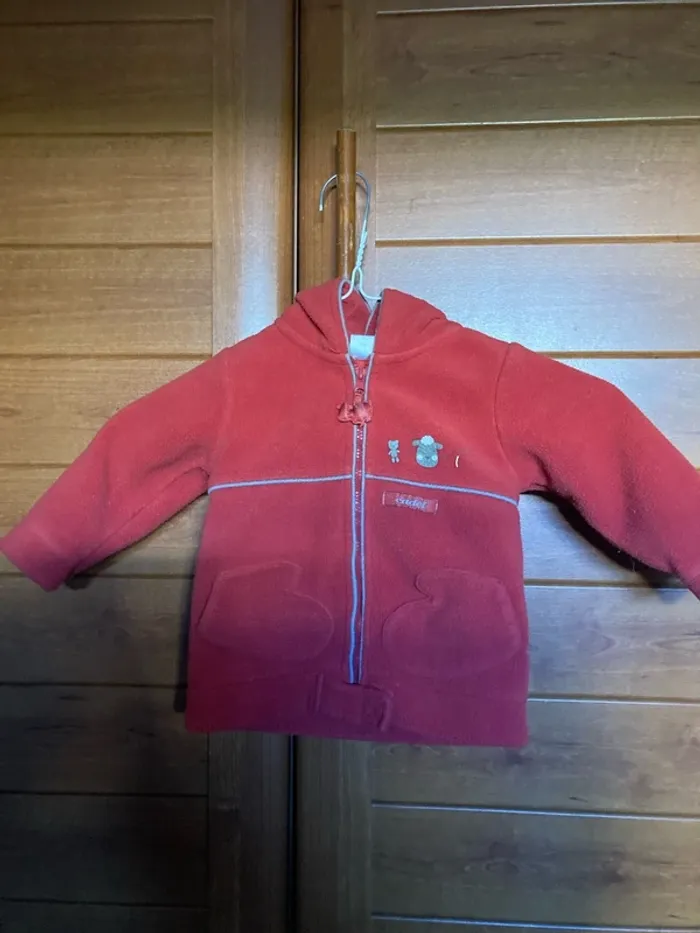 Gilet polaire 6 Mois cadet Rousselle