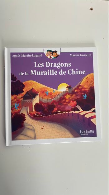 Livre McDo neuf Les dragons de la muraille de Chine 