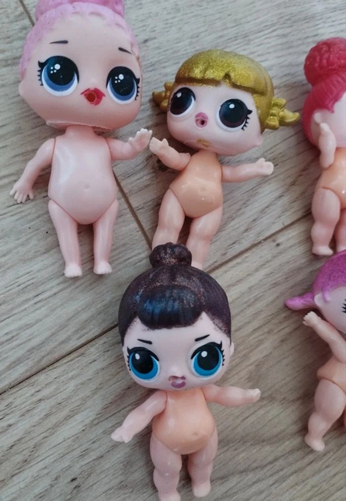 Lot de poupées type lol mais pas des originales - photo numéro 4