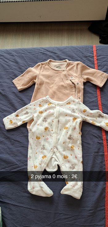 lot de 2 pyjama