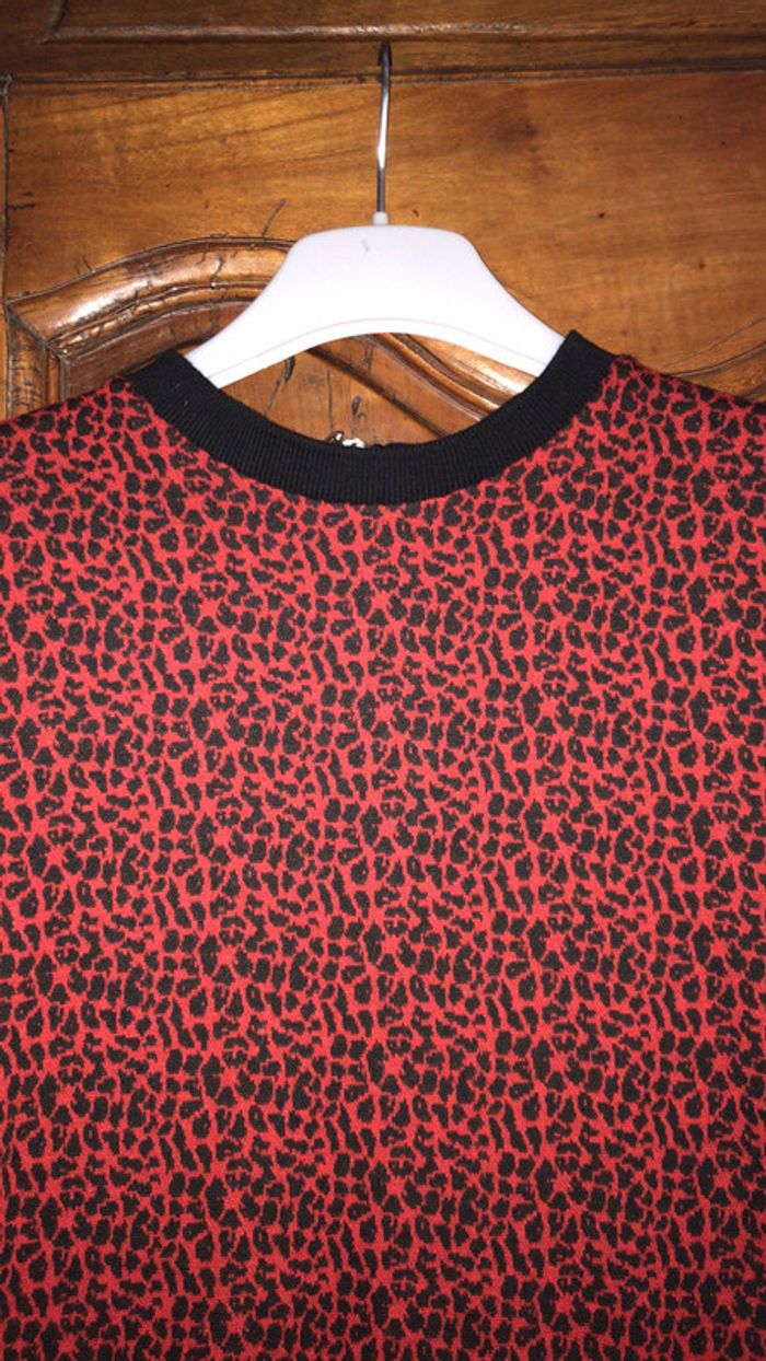 Jennyfer robe rouge et noir neuve taille M - photo numéro 2