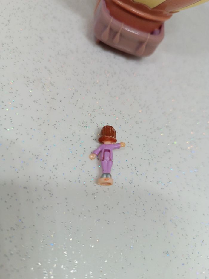 Polly pocket bluebird montgolfière balloon haut loin attraction manège UP away holiday miniature - photo numéro 13