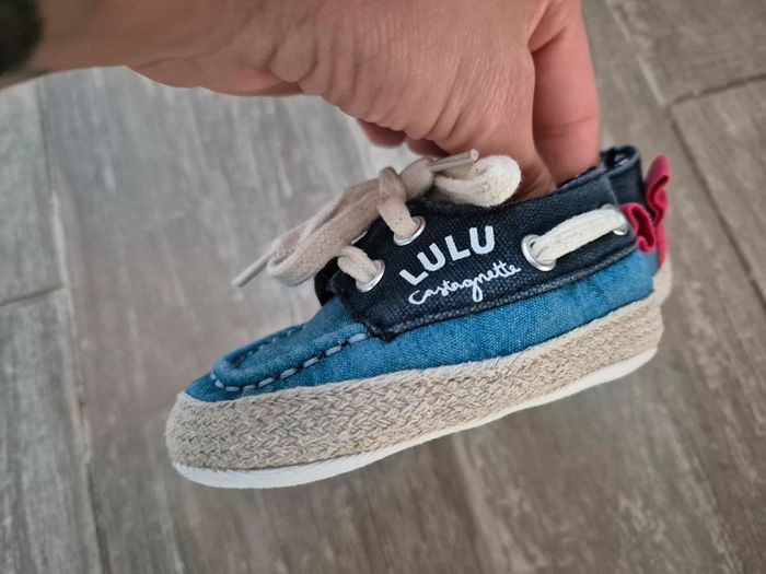 Chaussures souple bateaux bébé lulu castagnettes - photo numéro 5