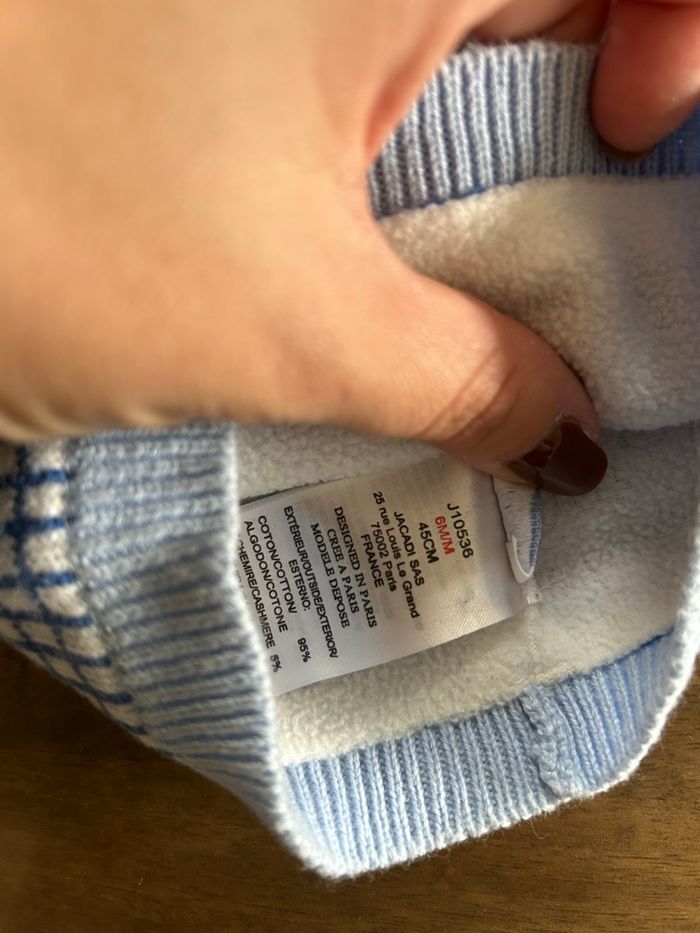 Bonnet Jacadi 6mois - photo numéro 3