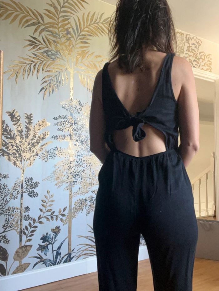Combinaison pantalon noir taille S - photo numéro 3
