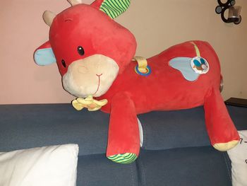 Grosse peluche vache