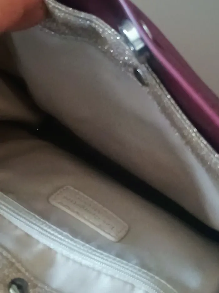 Vends Sac à main Les Georgettes - Bordeaux réversible - photo numéro 3