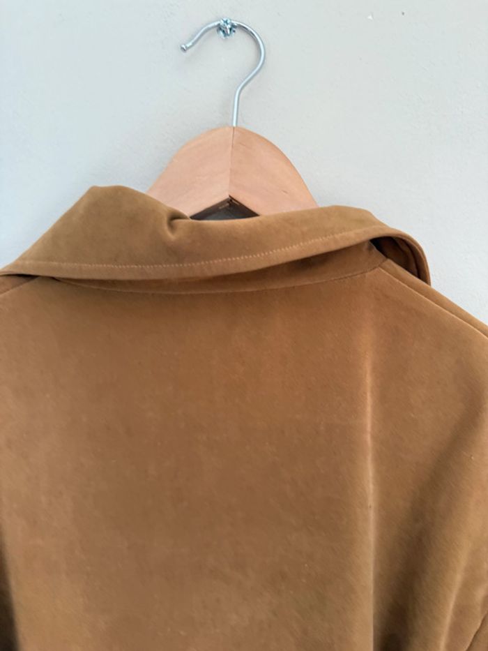 Veste chemise marron - photo numéro 6