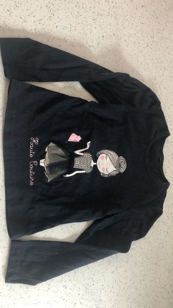 Haut à manches longues fille 5 ans