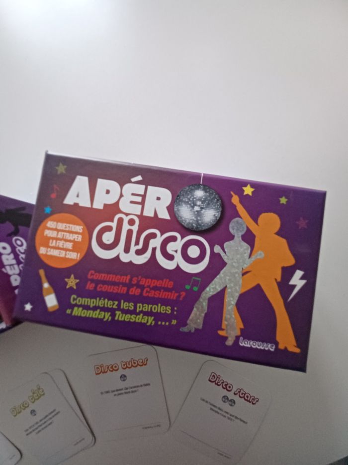 Jeu apero disco
