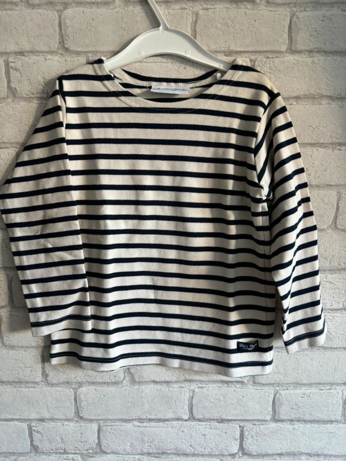 Pull fin marinière wins nautic taille 6 ans