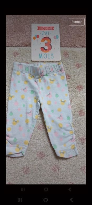 Legging 3 mois disney