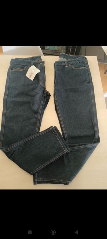 Lot jeans de travail femme
