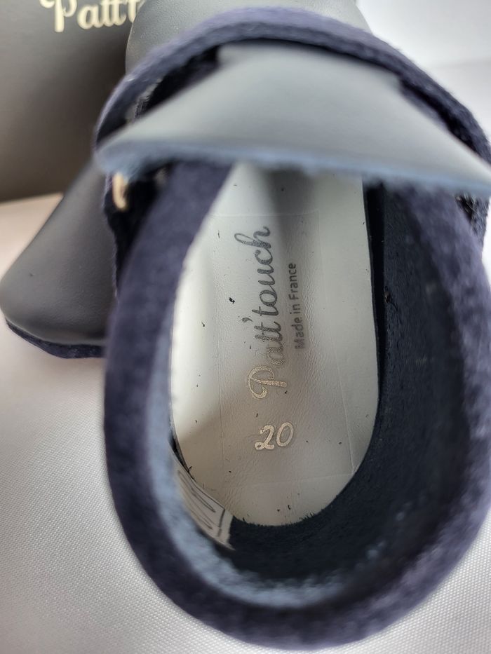 Bottines bébés garçon en cuir Point 20 Made in France 🇨🇵 - photo numéro 4