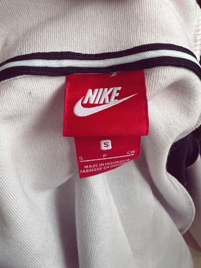 Veste de survêtement à capuche Nike marine et rose - photo numéro 5