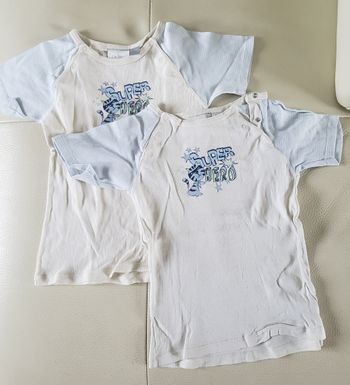 Lot de 2 maillots de corps 