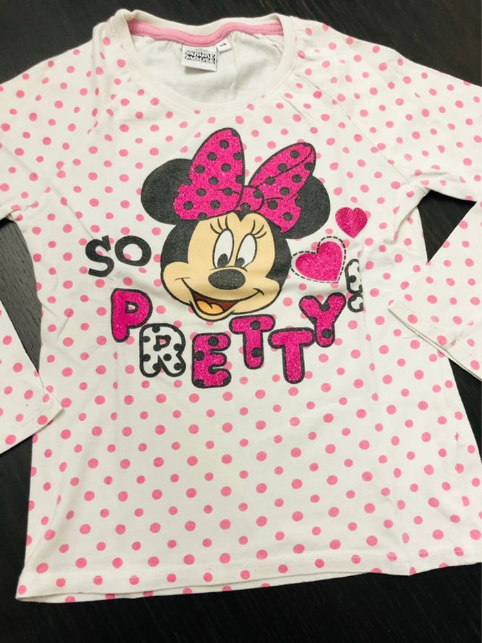 T-shirt manches longues Minnie - photo numéro 2