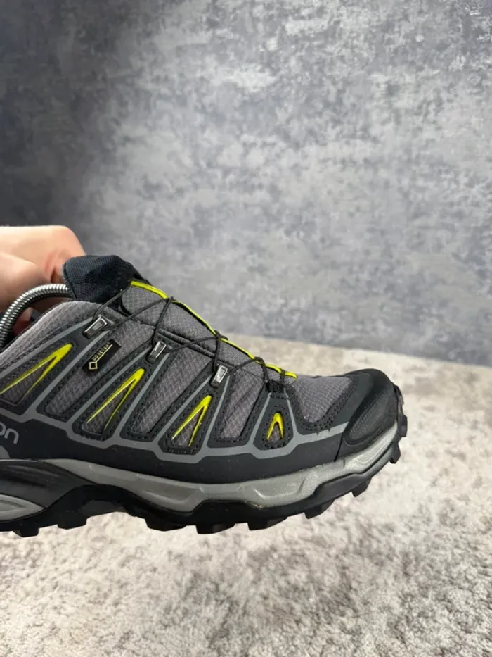 Salomon X Ultra 2 Gore-Tex - Black & Grey & Yellow - photo numéro 17