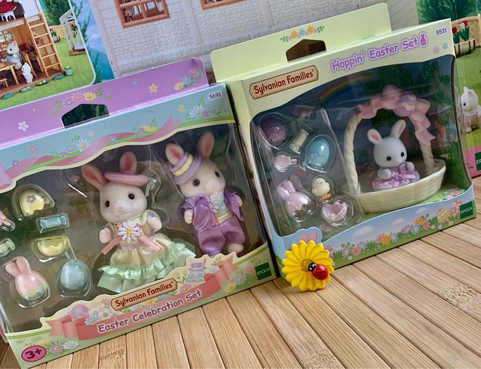Ensemble Pâques sylvanian families - photo numéro 2
