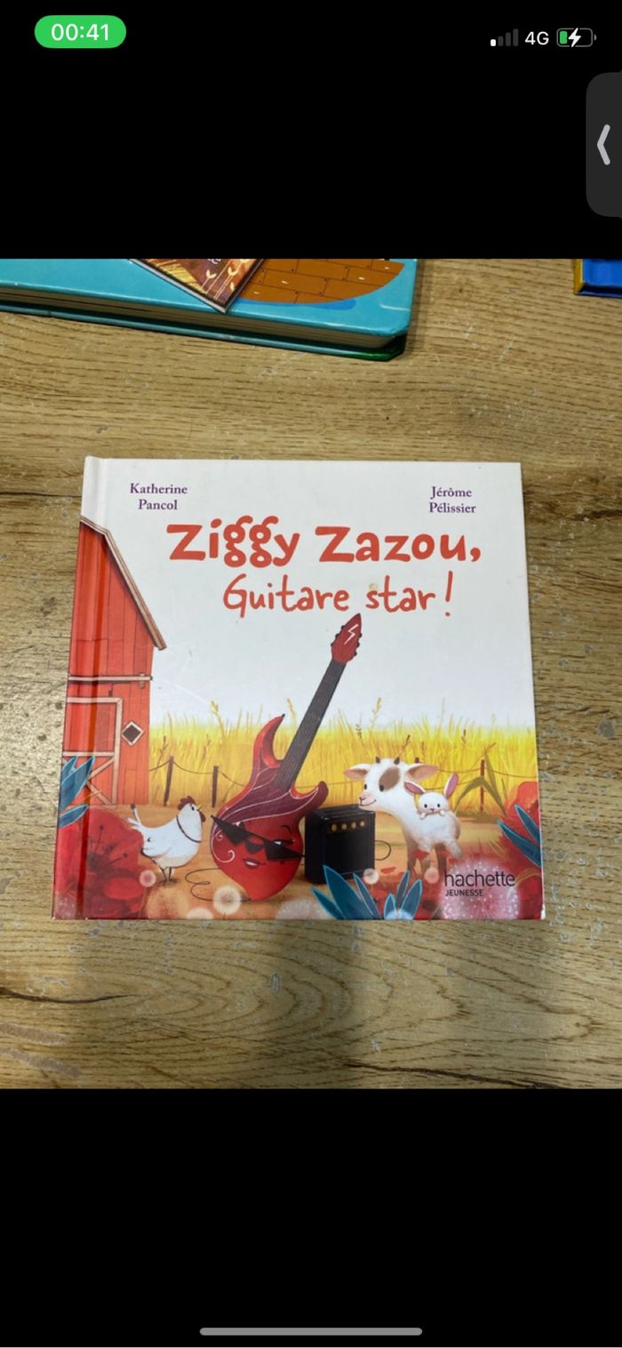 Livre ziggy zazou guitare star
