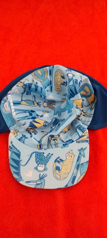 Casquette piscine UPF50+ Firefly 6 mois