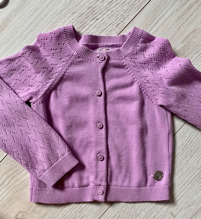 Ensemble robe + gilet 2 ans - photo numéro 5