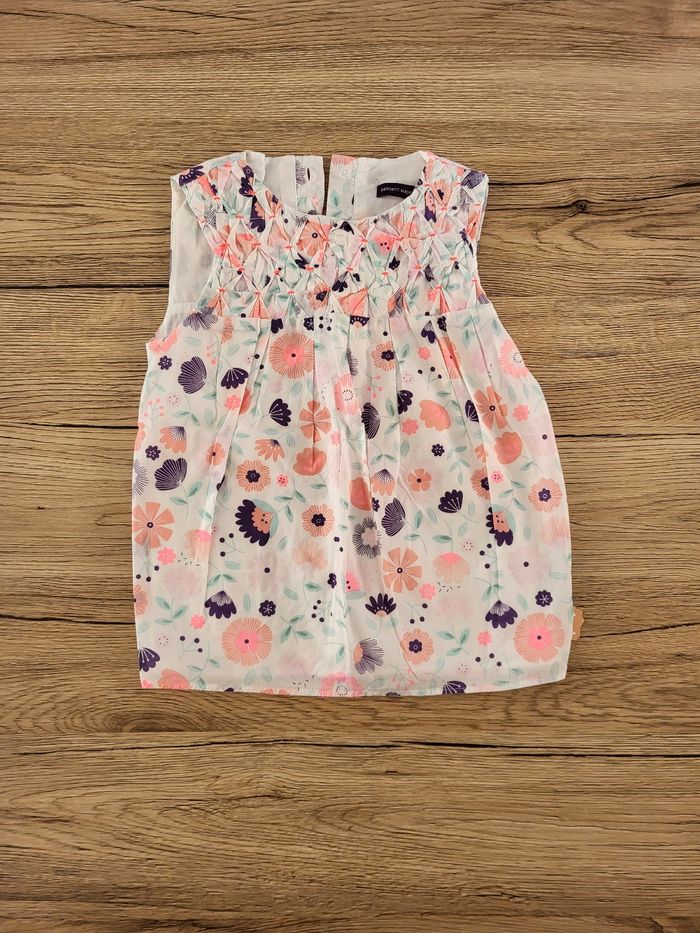 Haut fleuri été 3 ans Sergne Major