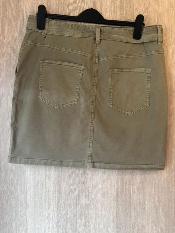 Mini jupe kaki - YAYA - T40 - photo numéro 3