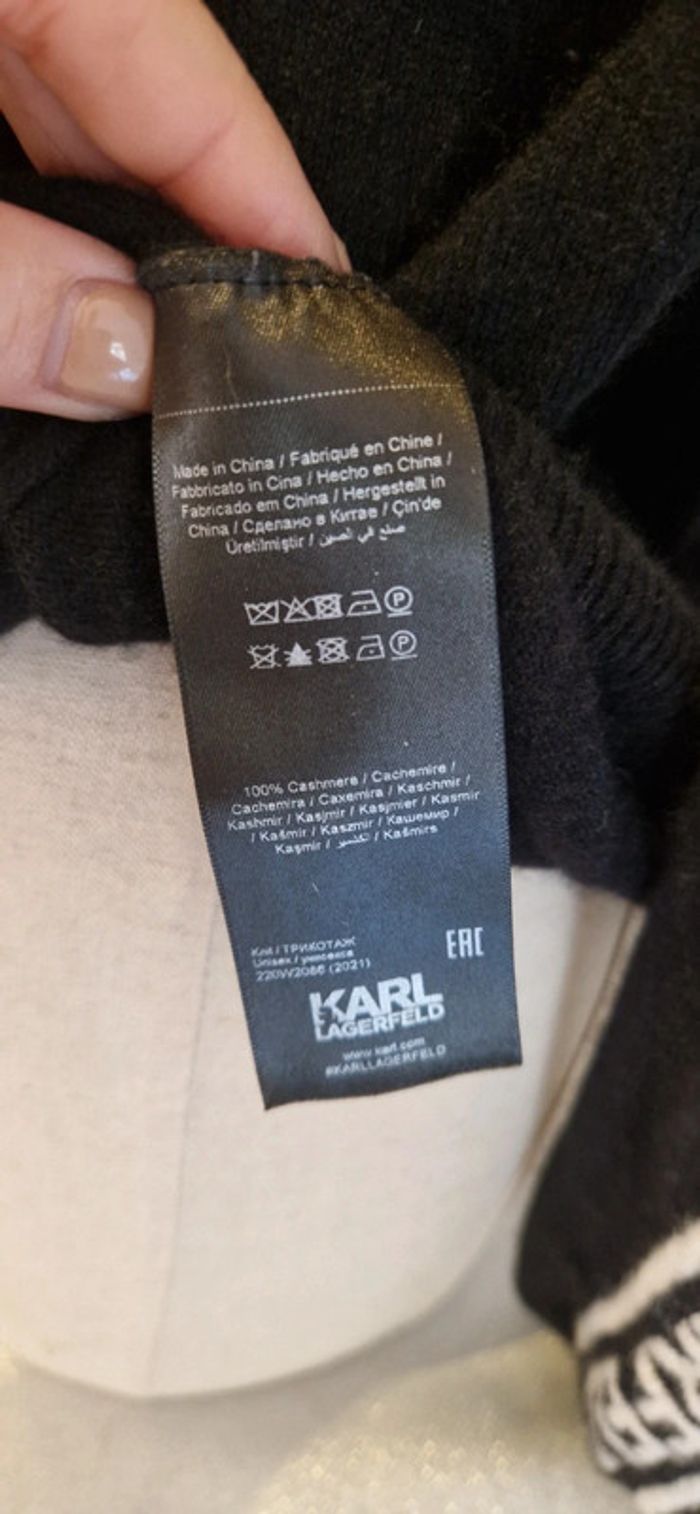 Pull Karl Lagerfeld en caschemire - photo numéro 8