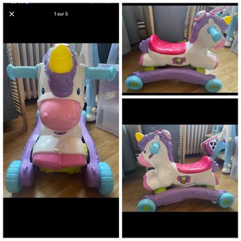 Porteur licorne VTech