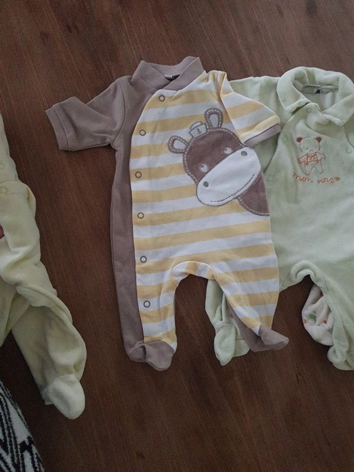 Pyjamas naissance mixte 54cm - photo numéro 3