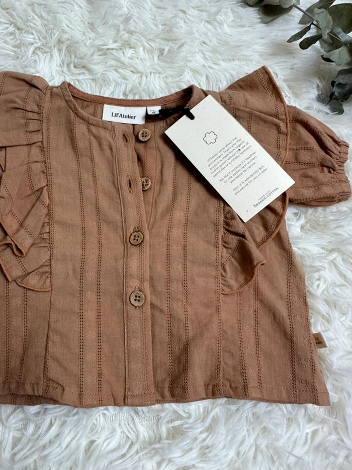 Blouse Lil atelier taille 1-2 mois - photo numéro 3