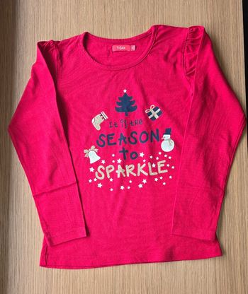 Tee-shirt de Noël 8 ans