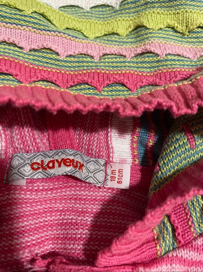 Sublime Gilet Clayeux 18 mois – coton – TBE - photo numéro 2