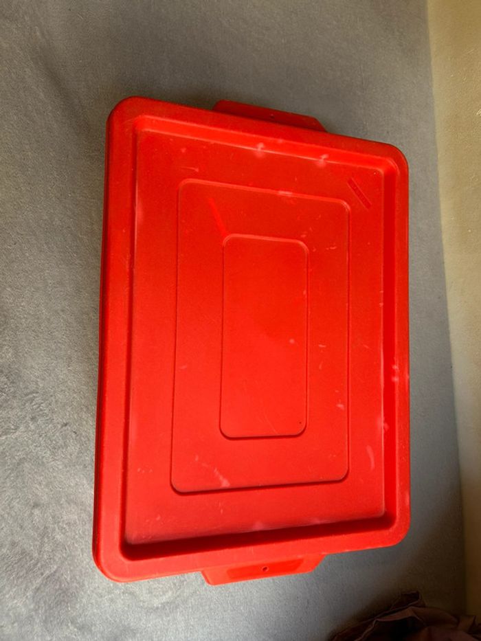 Caisse vide lego 4279 couleur rouge - photo numéro 7