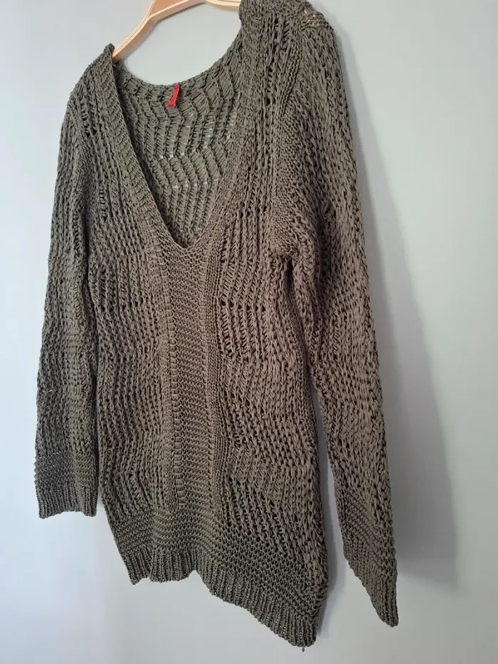 Pull en maille ajouré - photo numéro 2