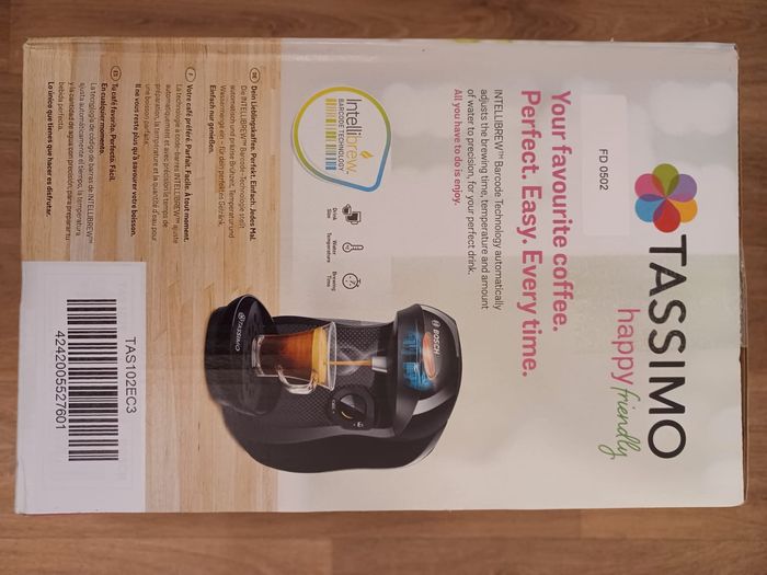 Cafétière BOSCH Tassimo Happy Noir Neuve + 3 paquets de TASSIMO neufs - photo numéro 4