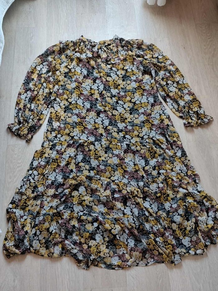Robe longue style bohème Mango - photo numéro 6