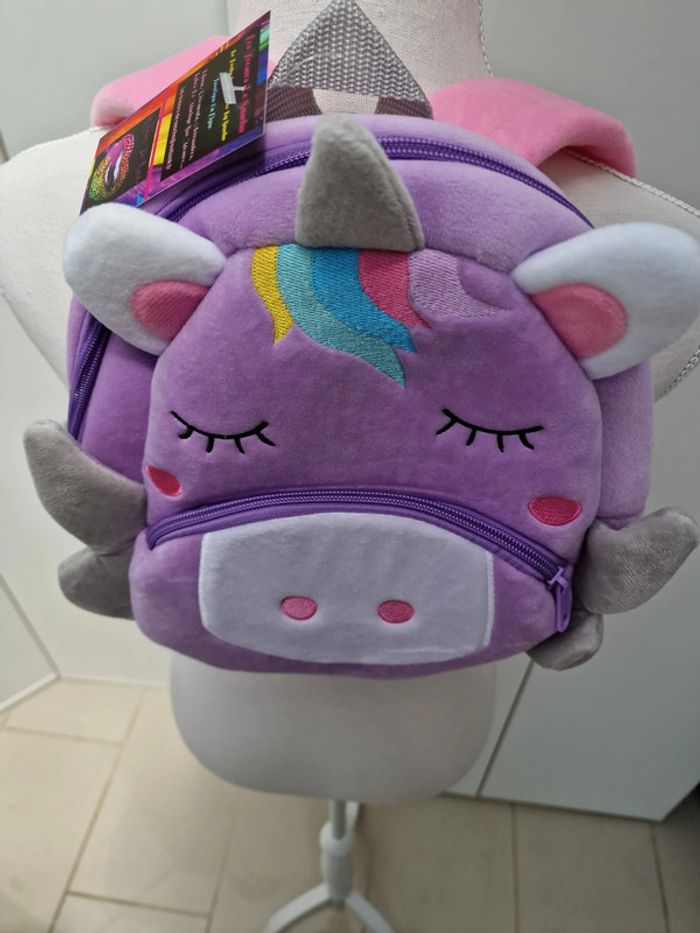 Sac A Dos Licorne Multicolore - photo numéro 3