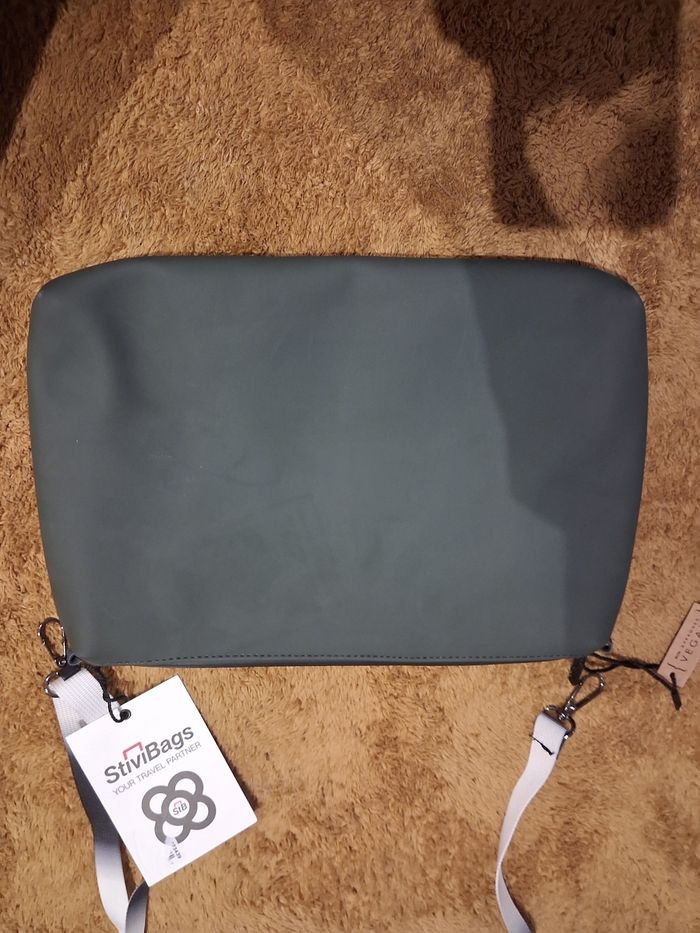 Sac bandoulière kaki mixte - photo numéro 3