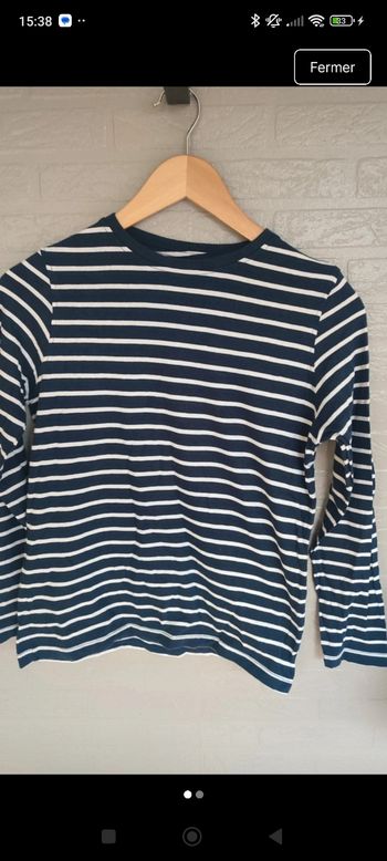 Tee shirt manches longues t 12 ans 