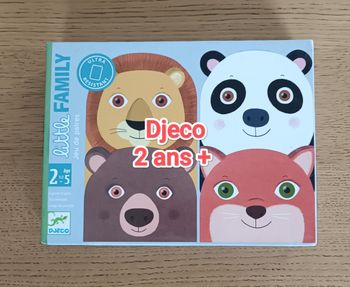 Jeu Djeco Little Family jeu de paires 2 ans +